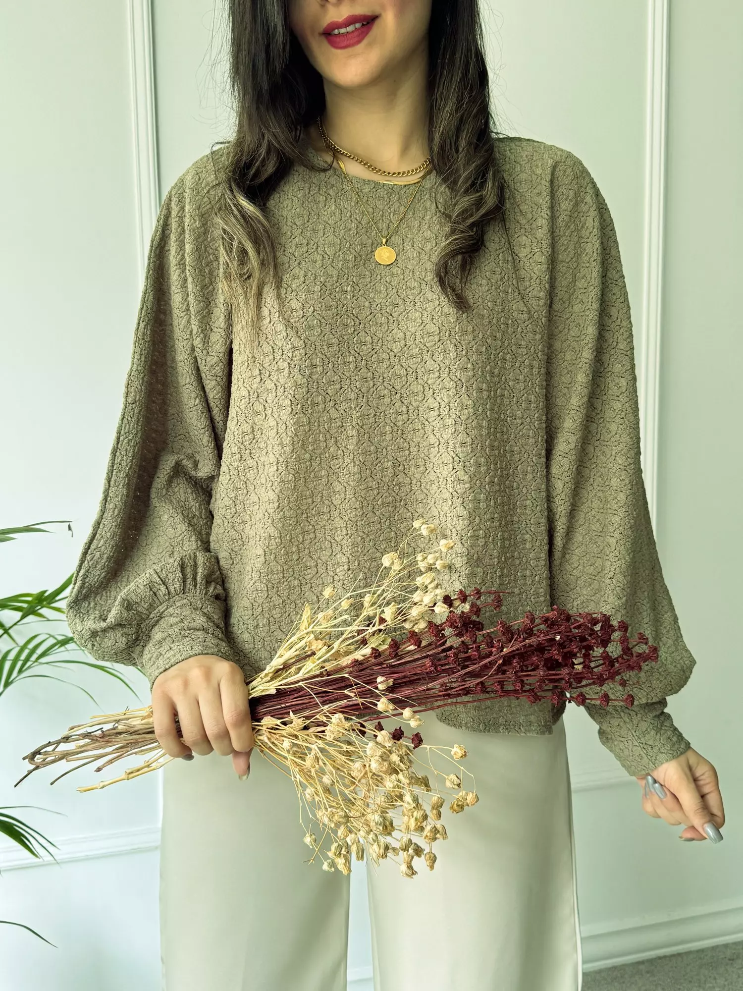 شومیز دانتل کمند